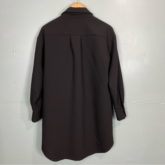 Namelazz Button Up Coat Black One Size‎ MISSING BELT - Picture 4 of 7